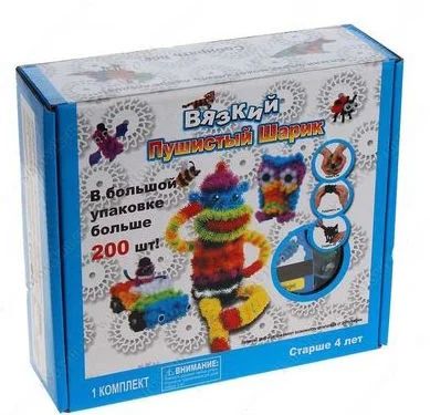 Лот: 8530656. Фото: 1. Конструктор-репейник вязкий пушистый... Конструкторы
