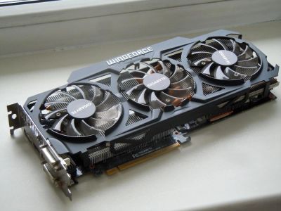 Лот: 10233679. Фото: 1. Gigabyte GTX 780 (GV-N780OC-3GD... Видеокарты