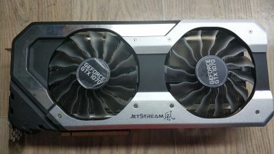 Лот: 12656695. Фото: 1. Palit GTX 1070 JetStream (Неисправна... Видеокарты