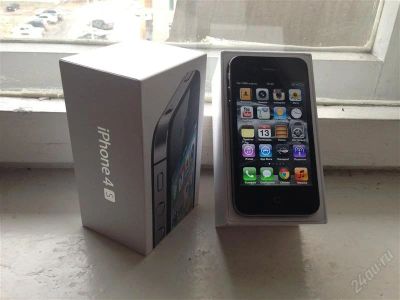 Лот: 2573423. Фото: 1. Apple iPhone 4S 16GB (Черный... Смартфоны