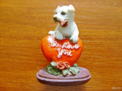 Лот: 18121509. Фото: 1. Сувенир - Собачка "I love you... Сувенирные мелочи