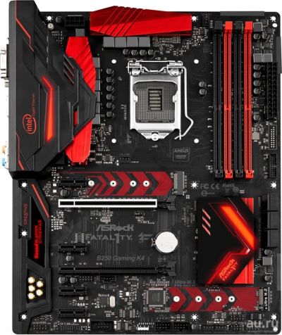 Лот: 11906618. Фото: 1. Материнская плата MB ASRock B250... Материнские платы