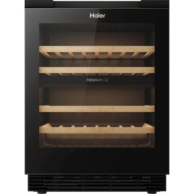 Лот: 25748376. Фото: 1. Встраиваемый винный шкаф Haier... Холодильники, морозильные камеры
