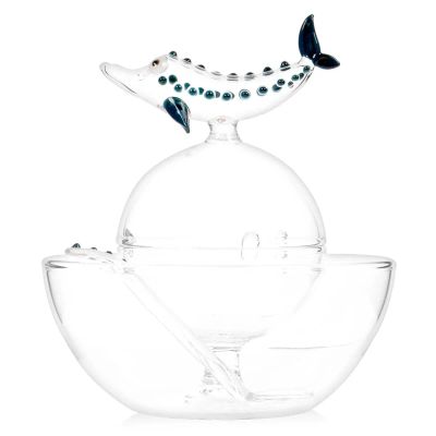 Лот: 25243401. Фото: 1. Икорница Massimo Lunardon Caviar. Предметы сервировки