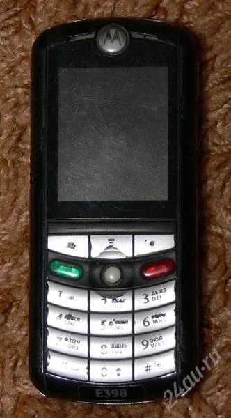 Лот: 152698. Фото: 1. Motorola E398 (полный комплект... Кнопочные мобильные телефоны