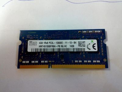 Лот: 10066456. Фото: 1. Модуль памяти для ноутбука 4 ГБ... Оперативная память