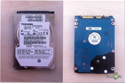 Лот: 6113736. Фото: 1. Toshiba MK3263GSX 320Gb. Жёсткие диски (HDD)