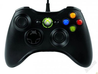 Лот: 1984926. Фото: 1. xbox 360 проводной джойстик для... Аксессуары для игровых приставок, консолей, геймпады