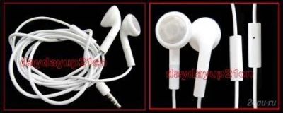 Лот: 1290514. Фото: 1. Нуашники микрофон гарнитура Apple... Красноярск
