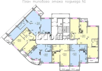 Лот: 5292618. Фото: 1. Продам 1-ком. Мужества 43 12/17мк... Квартиры, студии