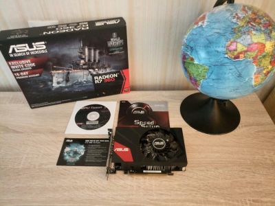 Лот: 14987264. Фото: 1. Видеокарта Asus Radeon R7 360. Видеокарты