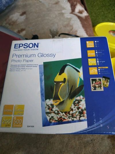 Лот: 14317804. Фото: 1. Фотобумага Epson Premium Glossy... Фотобумага, плёнка
