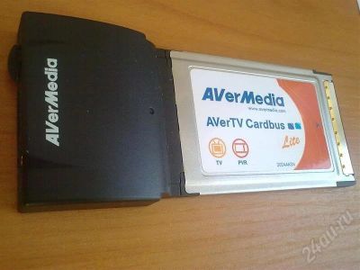 Лот: 498215. Фото: 1. AVerTV Cardbus Model:E501R. ТВ-тюнеры и карты захвата
