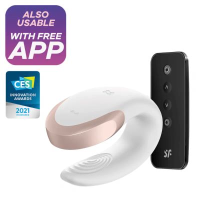 Лот: 22058407. Фото: 1. Парный вибратор Satisfyer Double... Игрушки