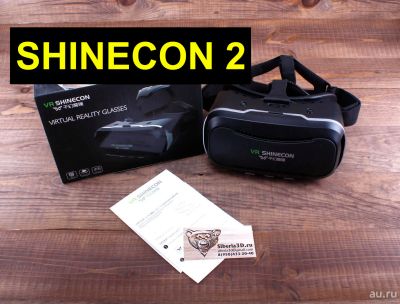 Лот: 8237192. Фото: 1. Очки виртуальной реальности Shinecon... Очки, шлемы виртуальной реальности