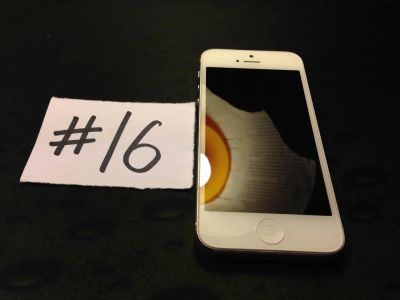 Лот: 4448231. Фото: 1. Б/У iPhone 5 16GB White состояние... Смартфоны