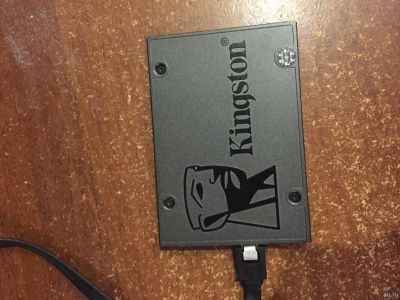 Лот: 12962957. Фото: 1. SSD диск Kingston 120gb. Жёсткие диски (HDD)