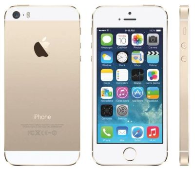 Лот: 12441774. Фото: 1. iPhone 5s 32gb Gold A1457 РСТ... Смартфоны