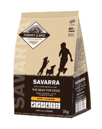 Лот: 11078202. Фото: 1. Сухой корм Savarra puppy для щенков... Корма