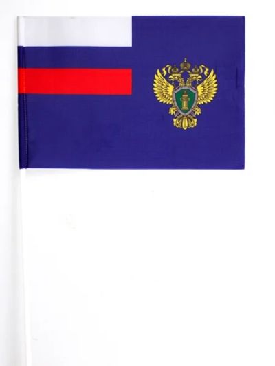 Лот: 4570712. Фото: 1. Флажок на палочке «Прокуратура... Флаги, гербы