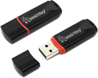 Лот: 10854946. Фото: 1. USB 8 Gb Smart Buy Crown Black. USB-флеш карты