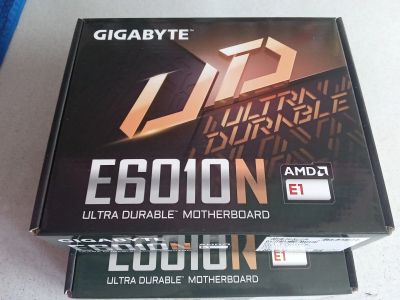 Лот: 20413521. Фото: 1. Материнская плата gigabyte ga-e6010n. Материнские платы