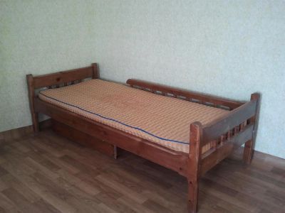 Лот: 3761195. Фото: 1. Кровать односпальная с ящиком... Кровати