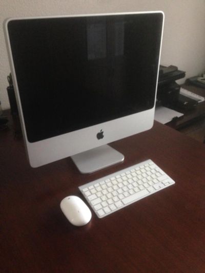 Лот: 8054672. Фото: 1. Apple Imac 24" 4GB ram 2008 год. Моноблоки