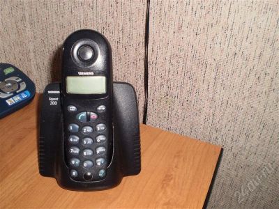 Лот: 288971. Фото: 1. Радиотелефон SIEMENS. DECT и радиотелефоны