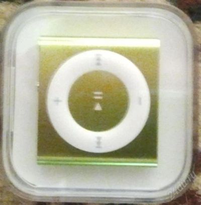 Лот: 2078525. Фото: 1. Apple iPod shuffle 4 2G Green... Плееры
