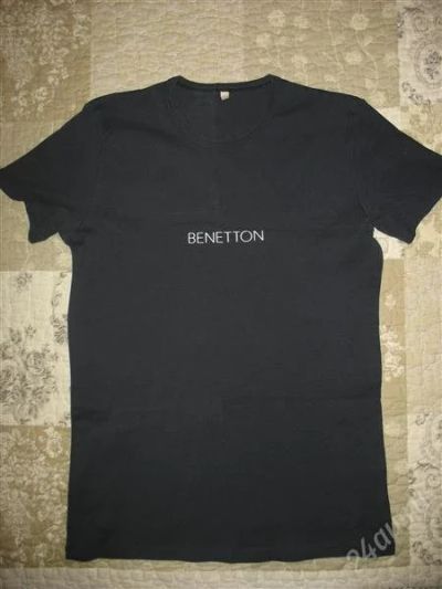 Лот: 1580487. Фото: 1. Футболка Benetton длина 60 см. Футболки, поло, топы, лонгсливы