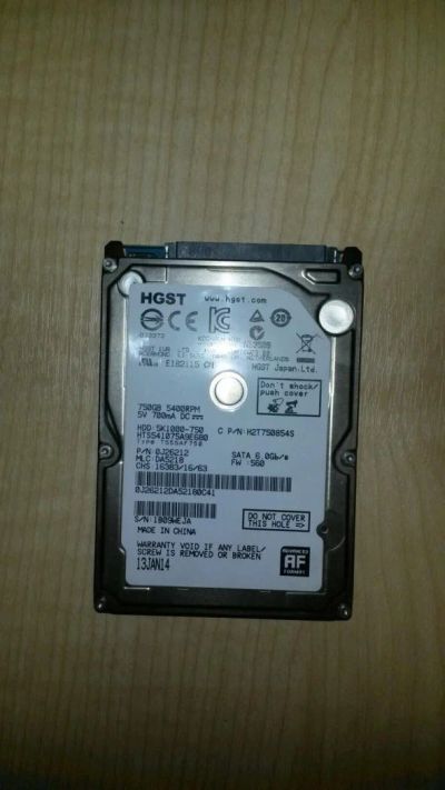 Лот: 8965146. Фото: 1. HDD SATA-3 2.5" 6 Гбит/с скоростной... Жёсткие диски (HDD)