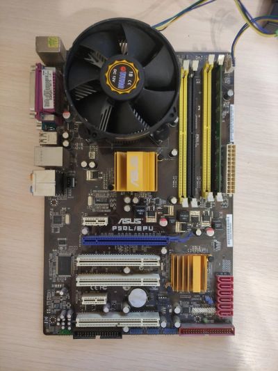 Лот: 18063482. Фото: 1. Комплект: Intel Core 2 Quad Q8200... Комплекты запчастей