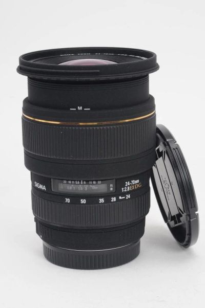 Лот: 11016100. Фото: 1. Sigma AF 24-70mm f2.8 EX DG FOR... Объективы