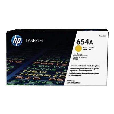 Лот: 15571444. Фото: 1. Тонер-картридж HP 654A CF332A... Картриджи, расходные материалы
