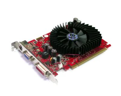 Лот: 12240773. Фото: 1. видеокарта Geforce 7600 GS DDR3... Видеокарты