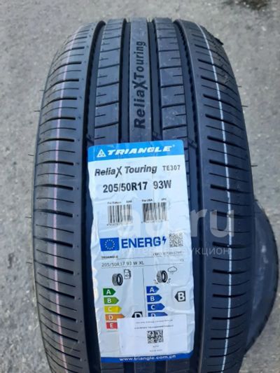 Лот: 25009515. Фото: 1. Летняя резина 205/50 R-17 "Triangle... Шины