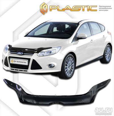 Лот: 8093157. Фото: 1. Дефлектор (чёрный) Ford Focus... Детали тюнинга