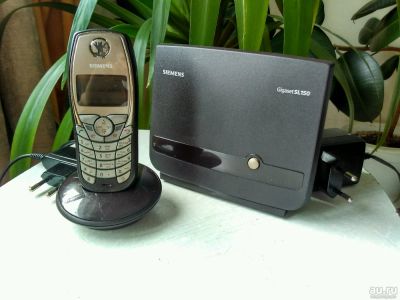 Лот: 15551301. Фото: 1. Радиотелефон Siemens Gigaset SL150... DECT и радиотелефоны