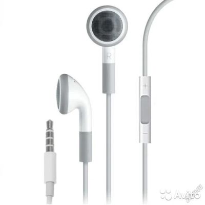 Лот: 6495935. Фото: 1. Наушники Apple (не оригинал). Красноярск