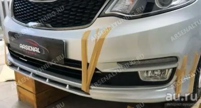 Лот: 15666591. Фото: 1. KIA RIO 2015 Центральная вставка... Детали тюнинга