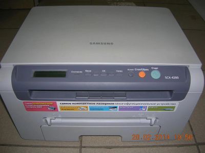 Лот: 3783658. Фото: 1. МФУ Samsung SCX-4200. МФУ и копировальные аппараты