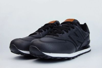 Лот: 16946622. Фото: 1. Кроссовки New Balance 574 Leather... Кеды, кроссовки, слипоны