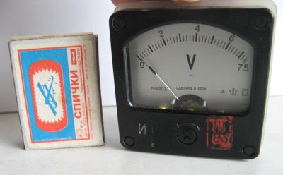 Лот: 15148792. Фото: 1. Вольтметр М4202... 0 - 7,5... Запчасти