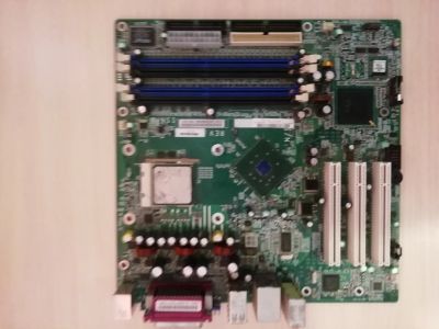 Лот: 18744074. Фото: 1. Старая мать + процессор. Материнские платы