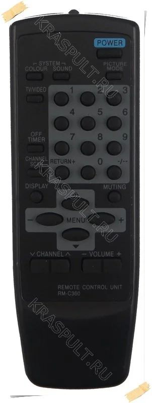 Лот: 10857438. Фото: 1. Пульт JVC RM-C360. Новый! Гарантия... Пульты ДУ