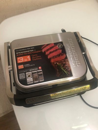 Лот: 15247957. Фото: 1. Электрогриль Redmond SteakMaster... Запчасти для остальной бытовой техники