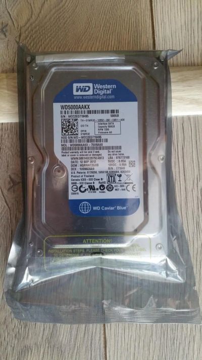 Лот: 11093490. Фото: 1. WD5000. Жёсткие диски (HDD)