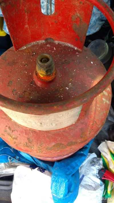 Лот: 13513052. Фото: 1. газовый балон 27 л. Баллоны, газ в баллонах