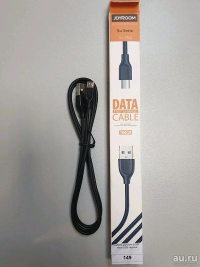 Лот: 13860346. Фото: 1. кабель joyroom s-l352 microUSB... Дата-кабели, переходники